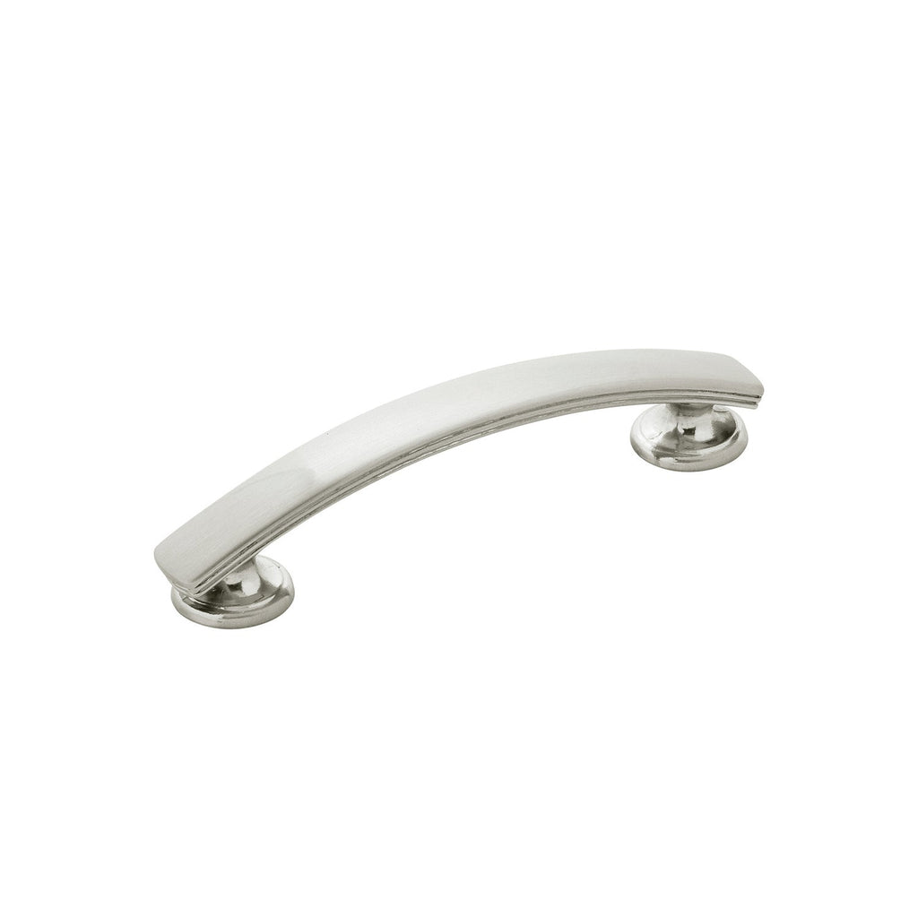 American Diner Pull 3-3/4 Inch (96mm) Center to Center Satin Nickel Finish