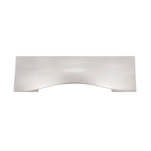 Emerge Cup Pull 3-3/4 Inch (96mm) Center to Center Satin Nickel