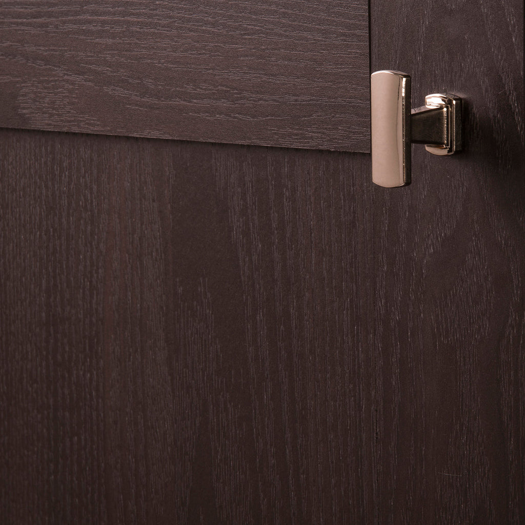 Richmond Knob 1-1/2 Inch X 11/16 Inch Polished Nickel Finish