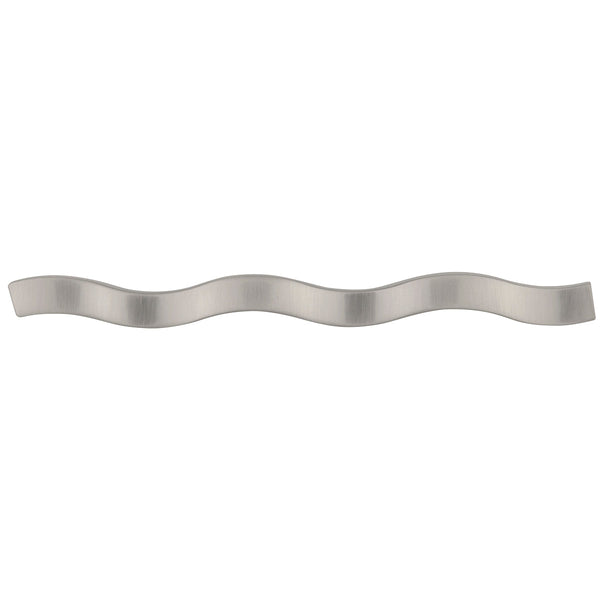 Metropolis Pull 5-1/16 Inch (128mm) Center to Center Satin Nickel