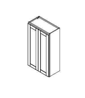 Spring Hill Hickory 24 in. Wide x 12 in. Deep x 42 in. Tall - Wall Shaker Cabinet