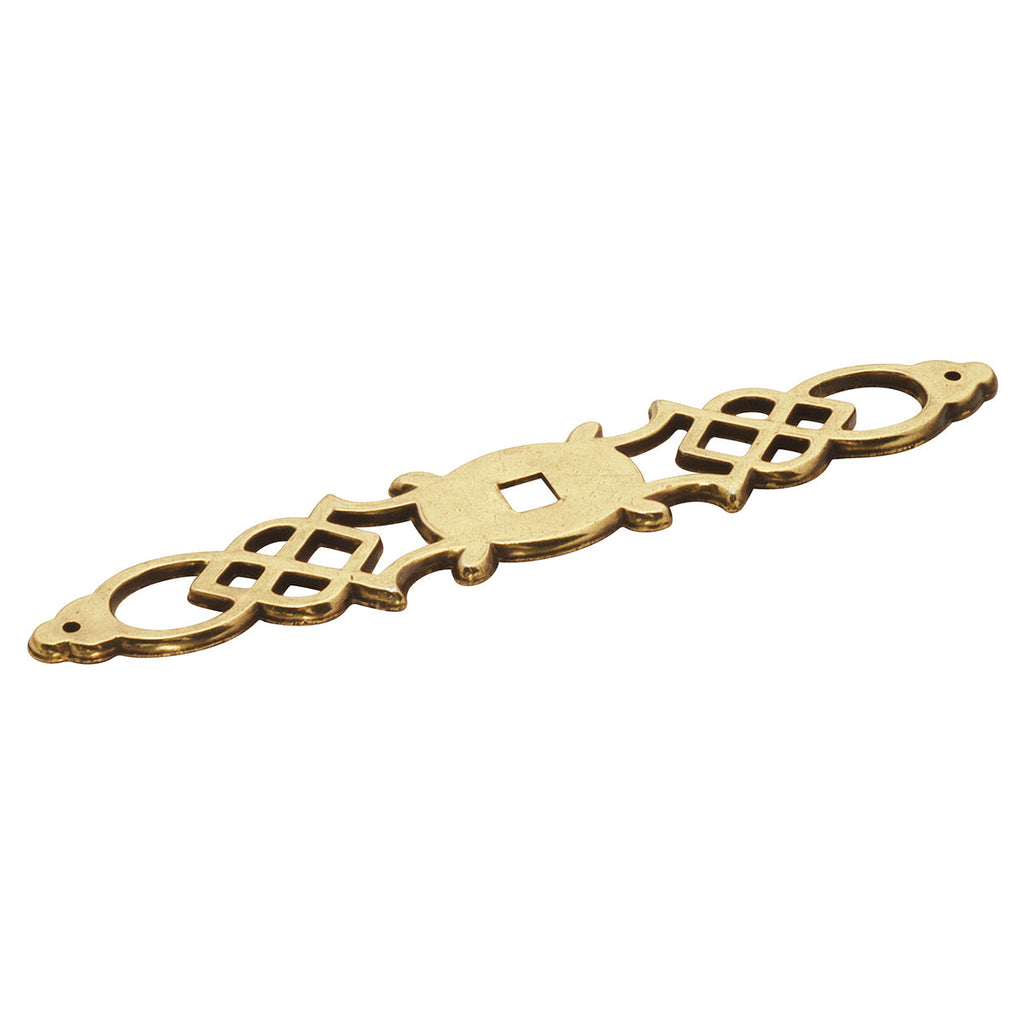 Manor House Backplate 5-1/2 Inch x 1 Inch Lancaster Hand Polished Finish