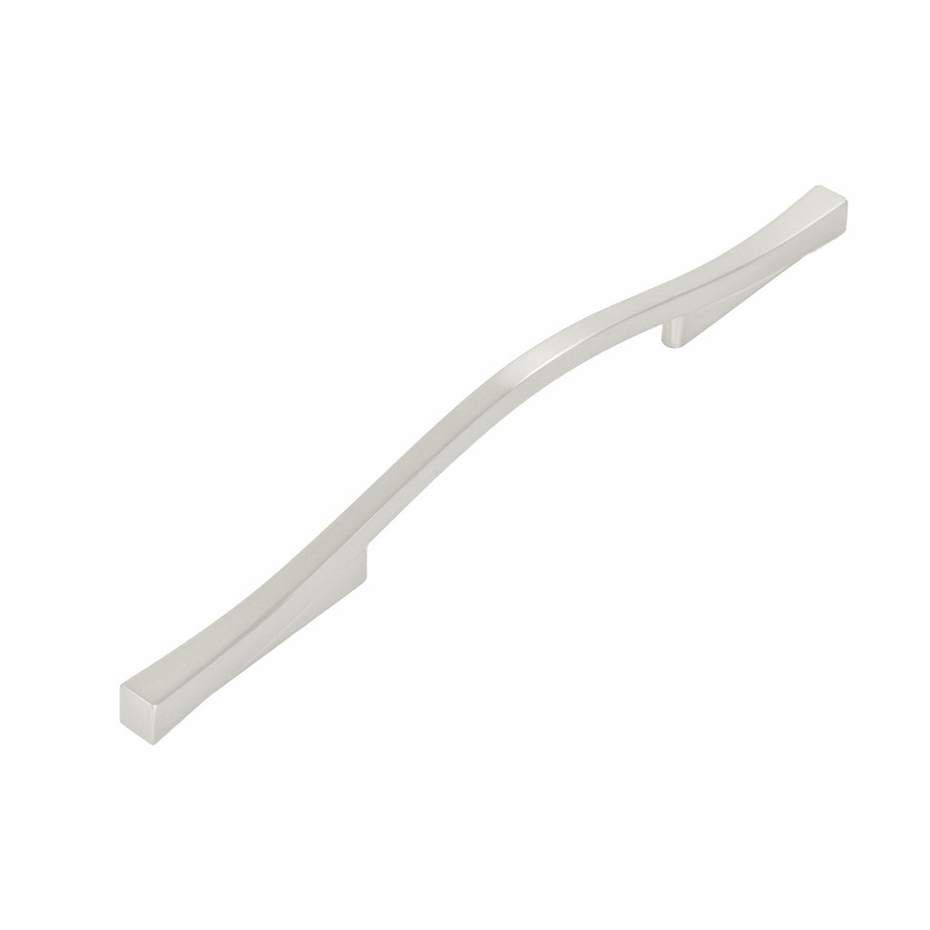 Emerge Pull 5-1/16 Inch (128mm) & 6-5/16 Inch (160mm) Center to Center Satin Nickel Finish