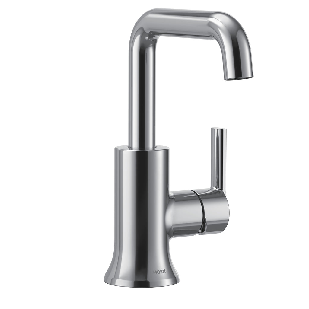 MOEN® Zyla™ One-Handle Chrome High-Arc Bathroom Faucet