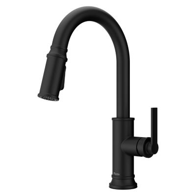 Colfax 1-Handle Pull Down Kitchen Faucet Matte Black