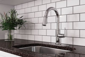Colfax 1-Handle Pull Down Kitchen Faucet Polished Chrome