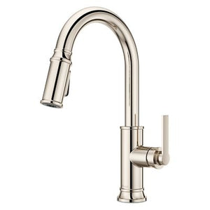 Colfax 1-Handle Pull Down Kitchen Faucet Polished Nickel