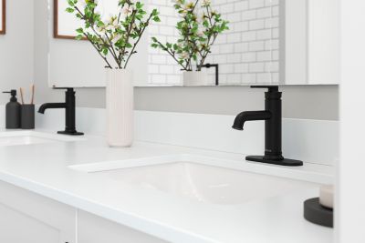 Colfax Single Handle Bath Faucet Matte Black