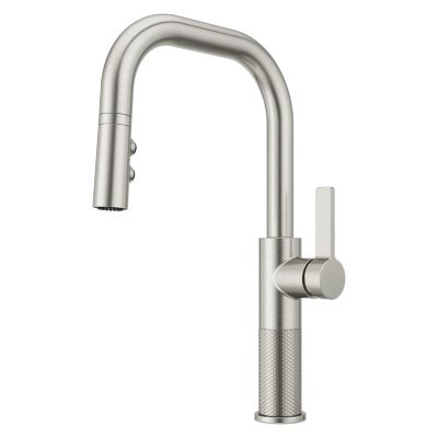 Montay 1-Handle Pull-Down Kitchen Faucet Stainless Steel