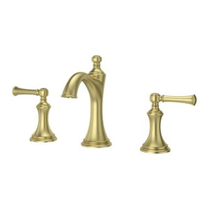 Tisbury 2-Handle Widespread Bath Faucet Brushed Gold