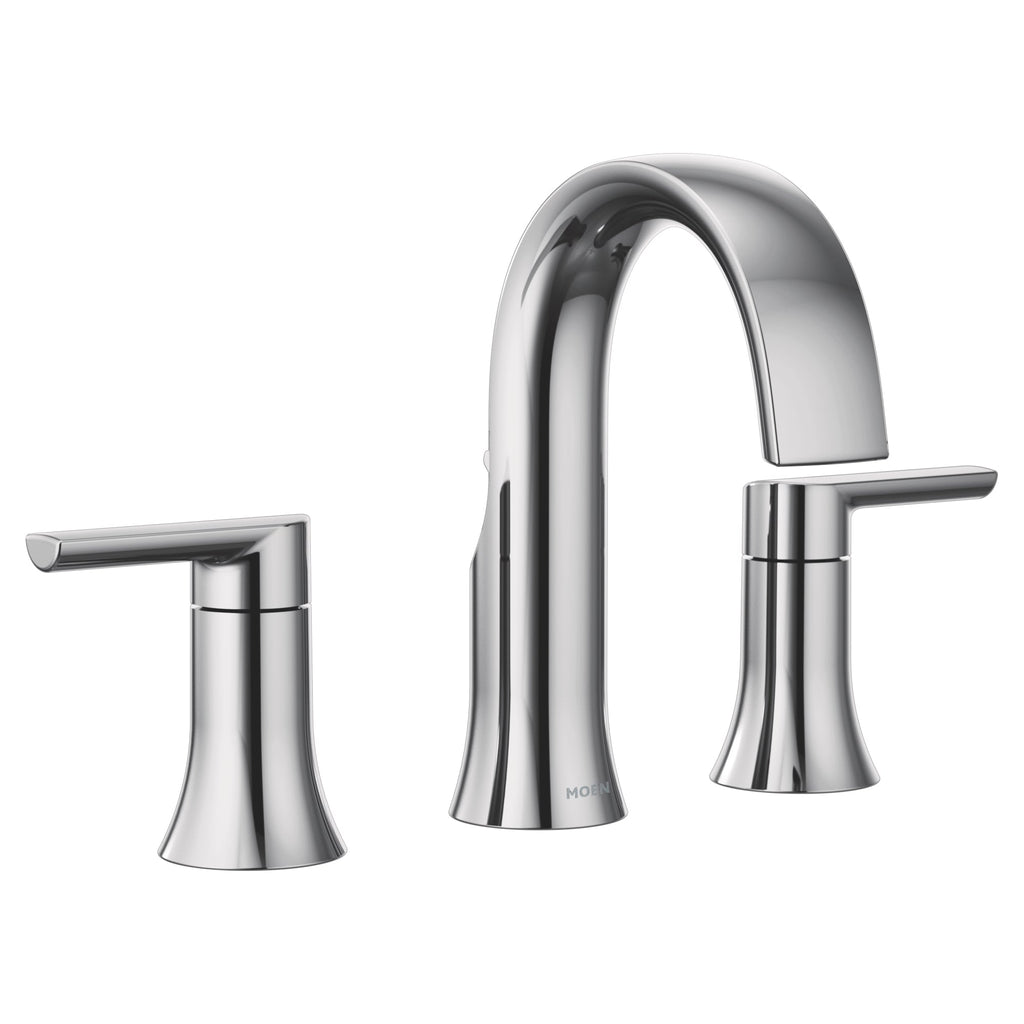MOEN® Widespread Chrome Bath Faucet, SKU 9000 Required with Faucet