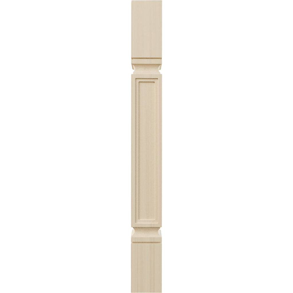 Winchester Raised Panel Cabinet Column 3 3/4'' x 34 1/2'' Wood