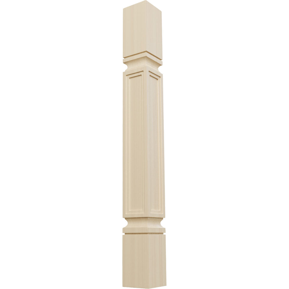 Winchester Raised Panel Cabinet Column 3 3/4'' x 34 1/2'' Wood