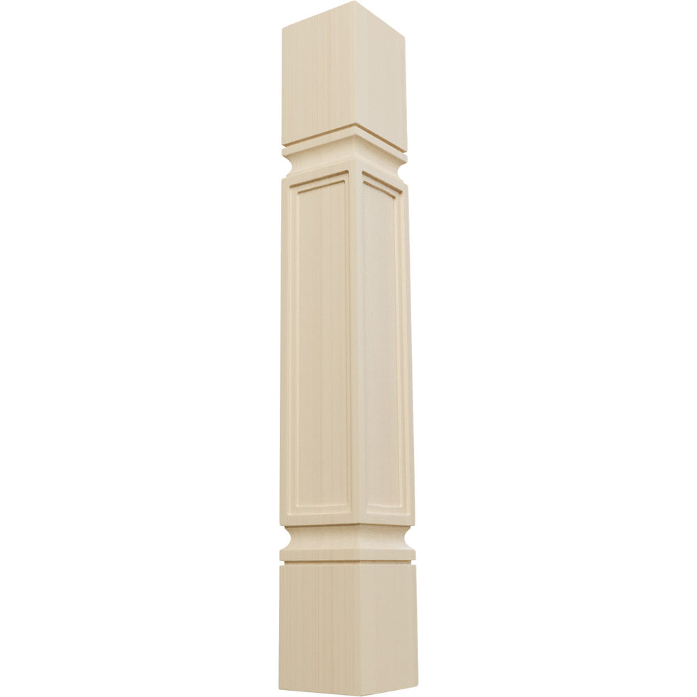 Winchester Raised Panel Cabinet Column 5'' x 34 1/2'' Wood