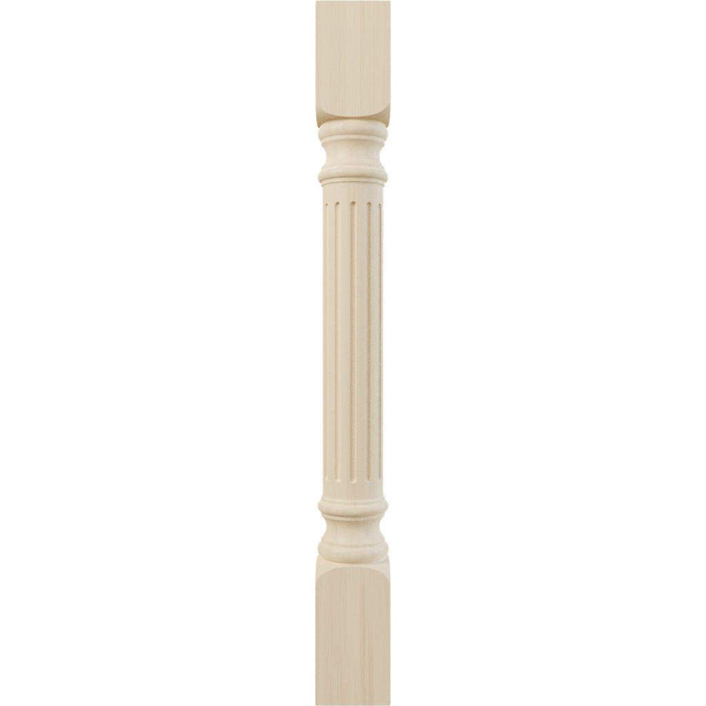 Harrison Fluted Cabinet Column 3 3/4'' x 34 1/2'' Wood | Cabinets To Go