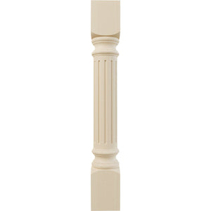Harrison Fluted Cabinet Column 5'' x 34 1/2'' Wood