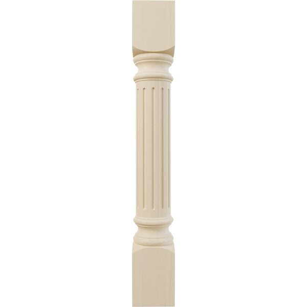 Harrison Fluted Cabinet Column 5'' x 34 1/2'' Wood