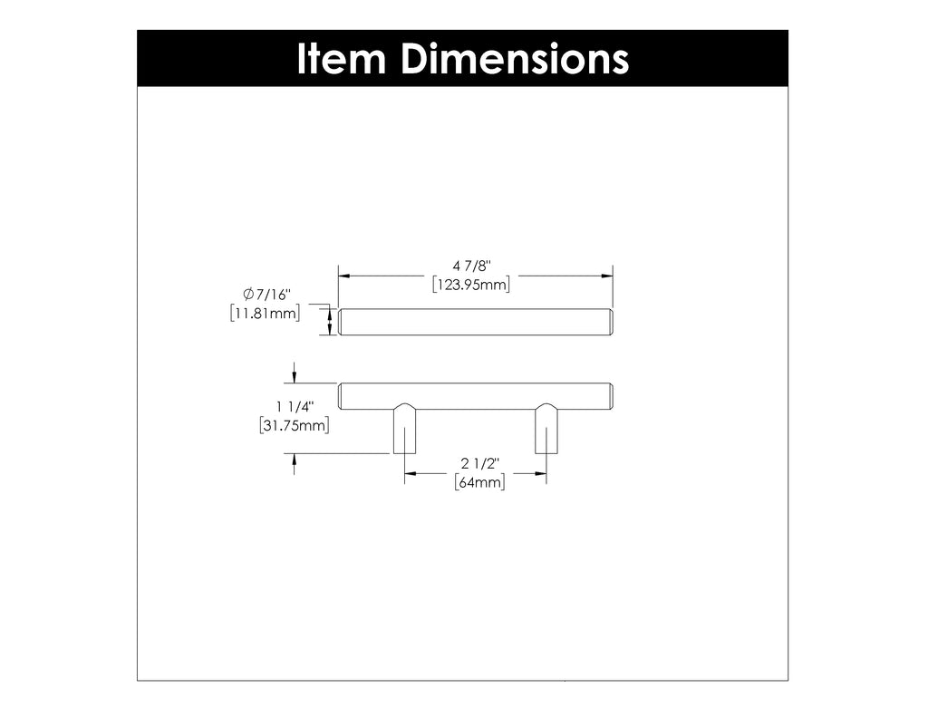 Contemporary Pull, 64mm C/C - CTG3361