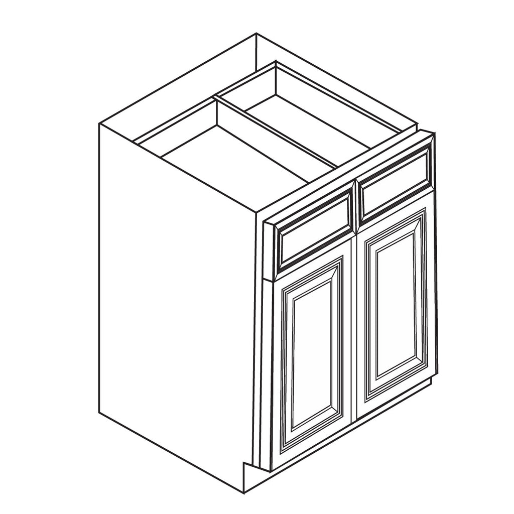 Standard Base Cabinets - Aspen White