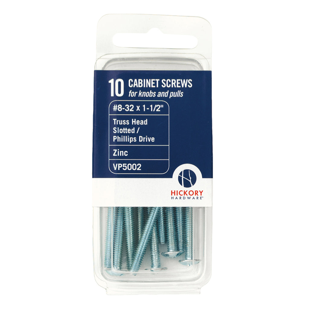 Accessory Collection Screws 10 PK #8-32 X 1-1/2"
