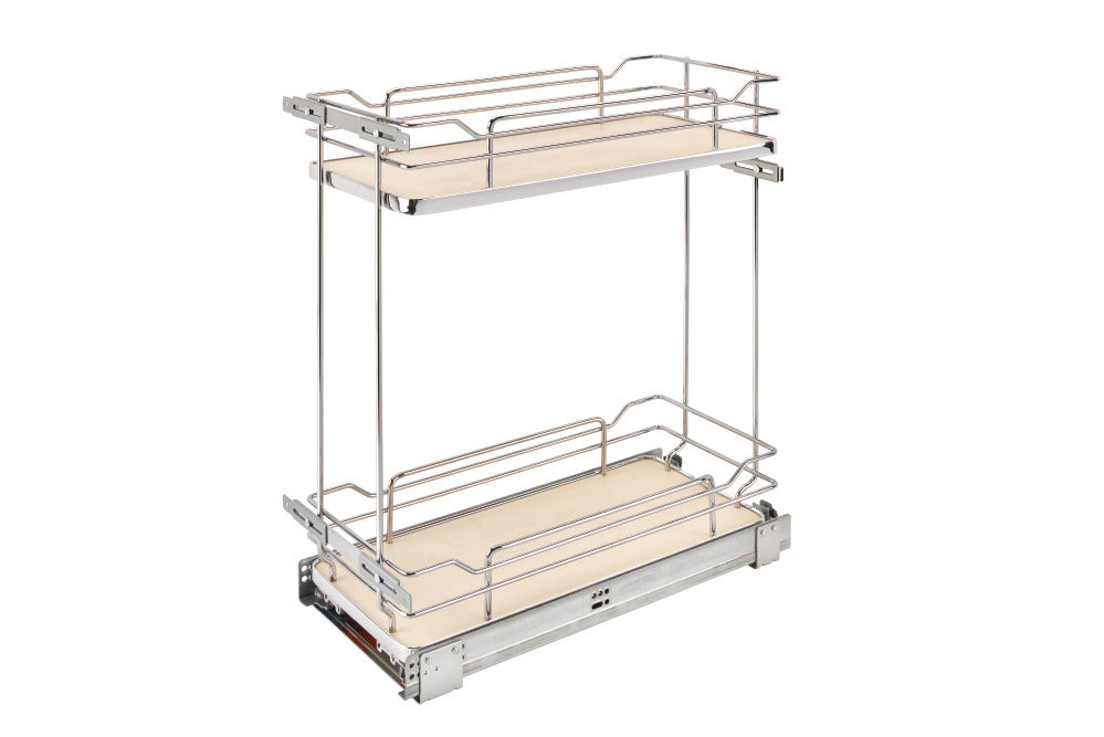 Euro 6.5'' Two- Tier Shelf Organizer Maple