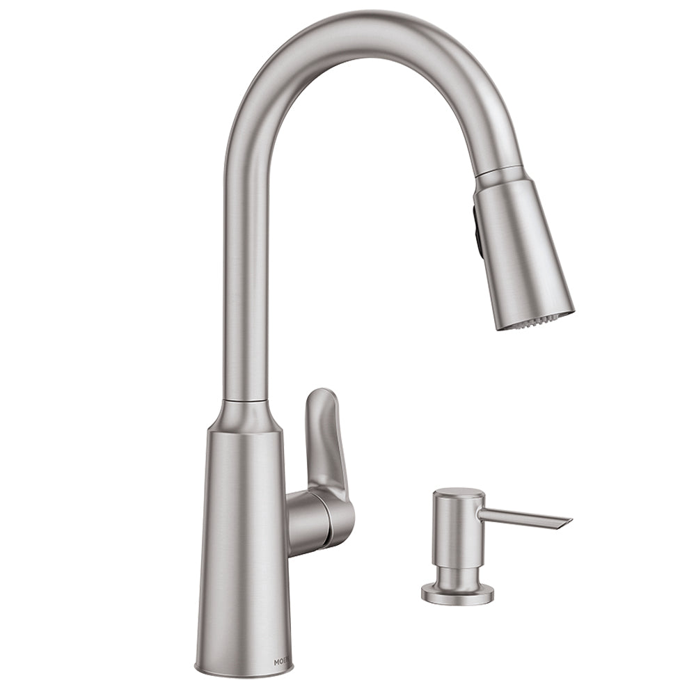 Moen® SS Traditional Pull Down Kitchen Faucet