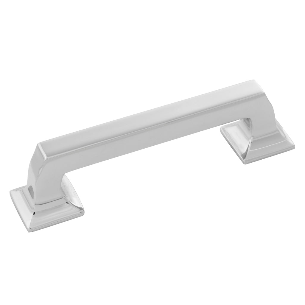 Studio II Collection Pull 3-3/4 Inch (96mm) Center to Center Polished Nickel Finish