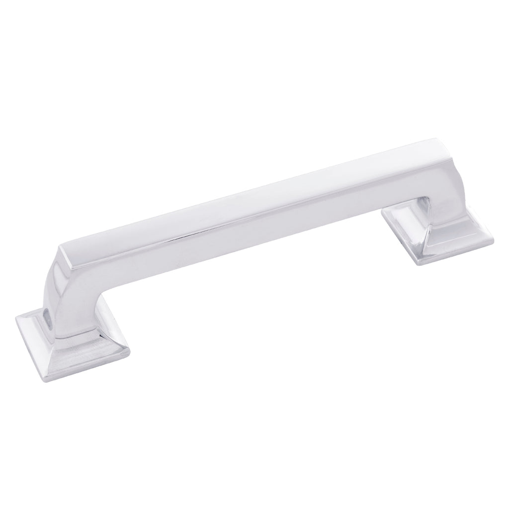Studio II Collection Pull 5-1/16 Inch (128mm) Center to Center Chrome Finish