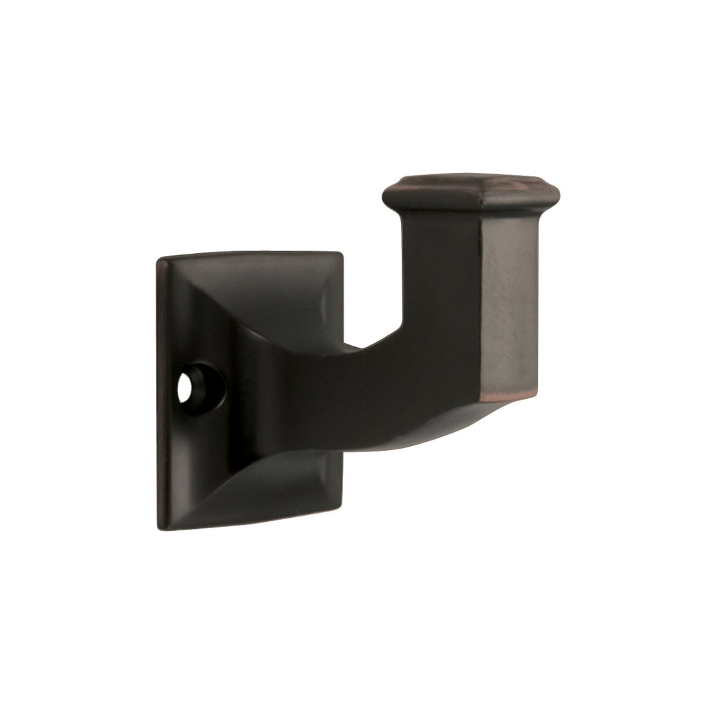 Studio II Collection Hook 1-1/8 Inch Center to Center Oil-Rubbed Bronze Highlighted Finish