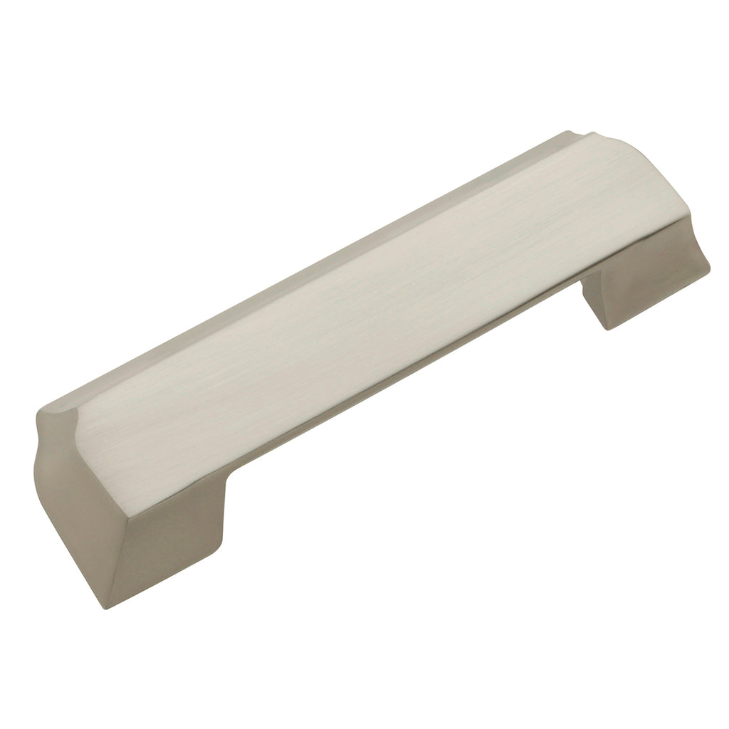 Studio II Collection Cup Pull 3 Inch, 3-3/4 Inch (96mm) & 5-1/16 Inch (128mm) Center to Center Satin Nickel Finish