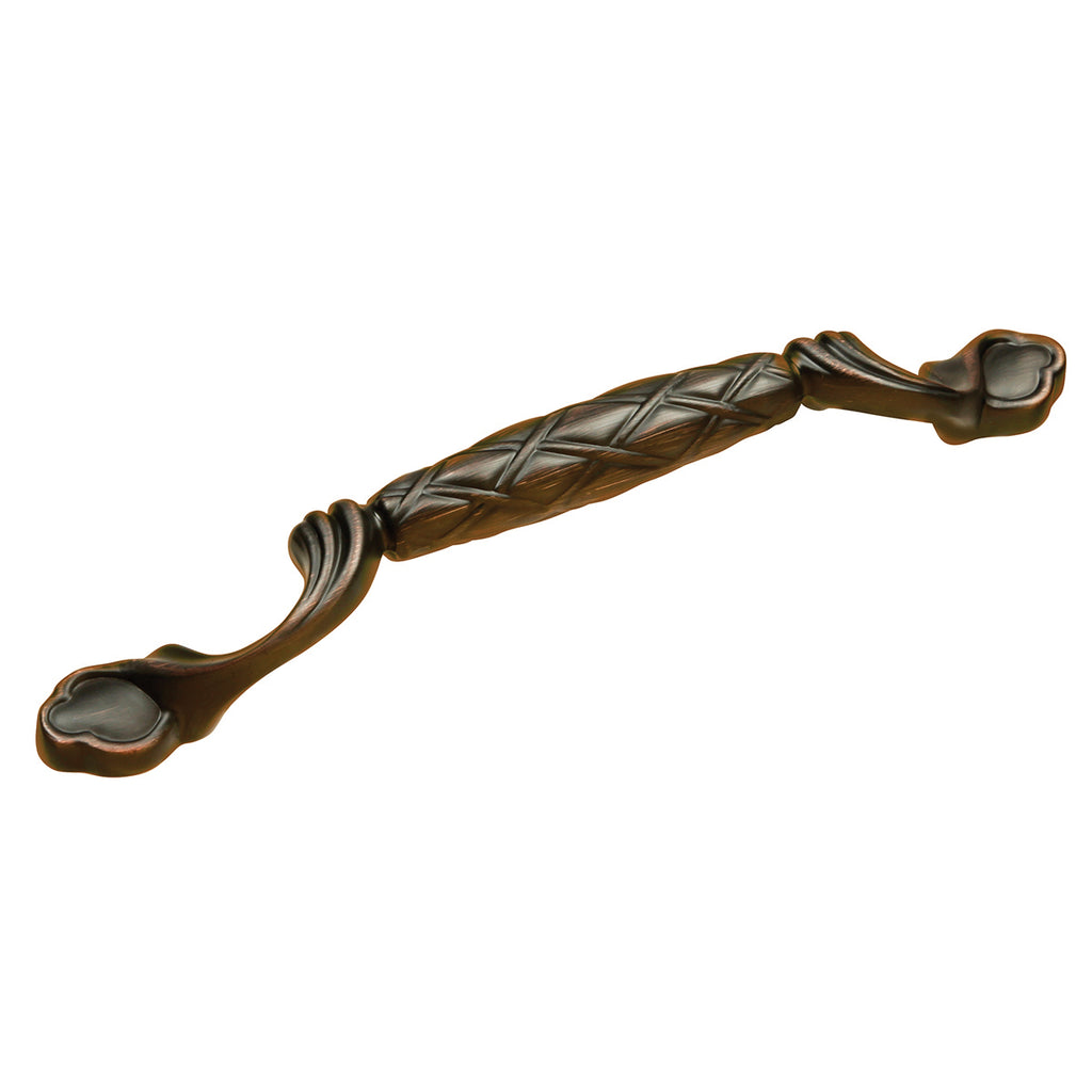 Tressé Collection Pull 8 Inch Center to Center Vintage Bronze Finish