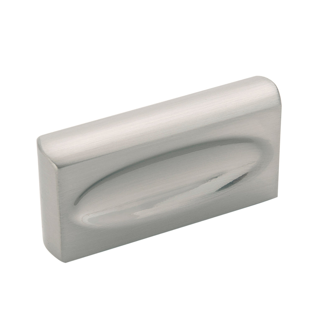Ingot Collection Pull 1 Inch Center to Center Satin Nickel Finish