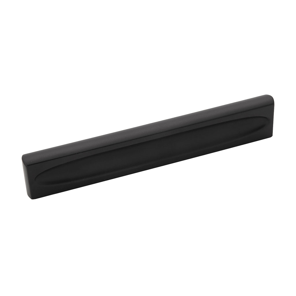 Ingot Collection Pull 5-1/16 Inch (128mm) Center to Center Matte Black Finish