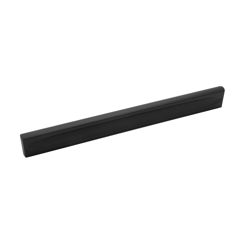 Ingot Collection Pull 8-13/16 Inch (224mm) Center to Center Matte Black Finish