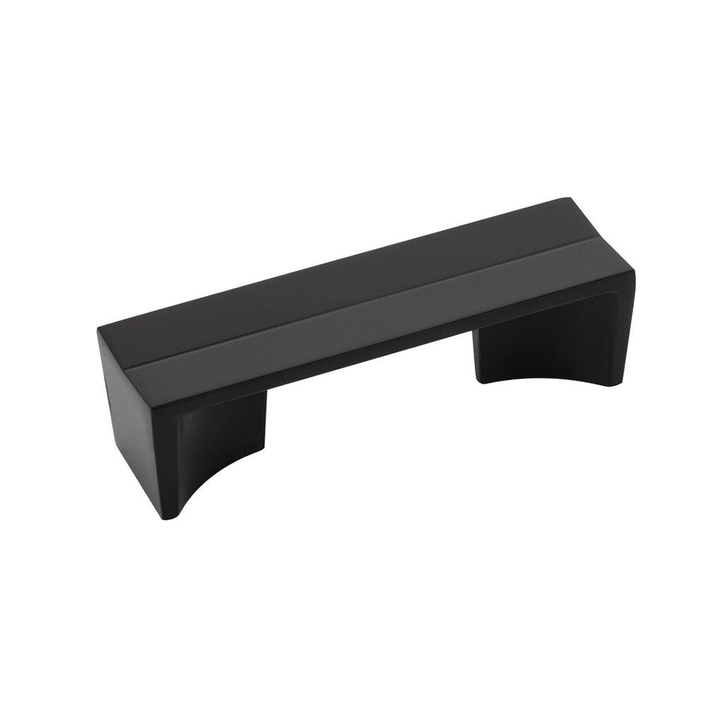 Avenue Collection Pull 3 Inch Center to Center Matte Black Finish