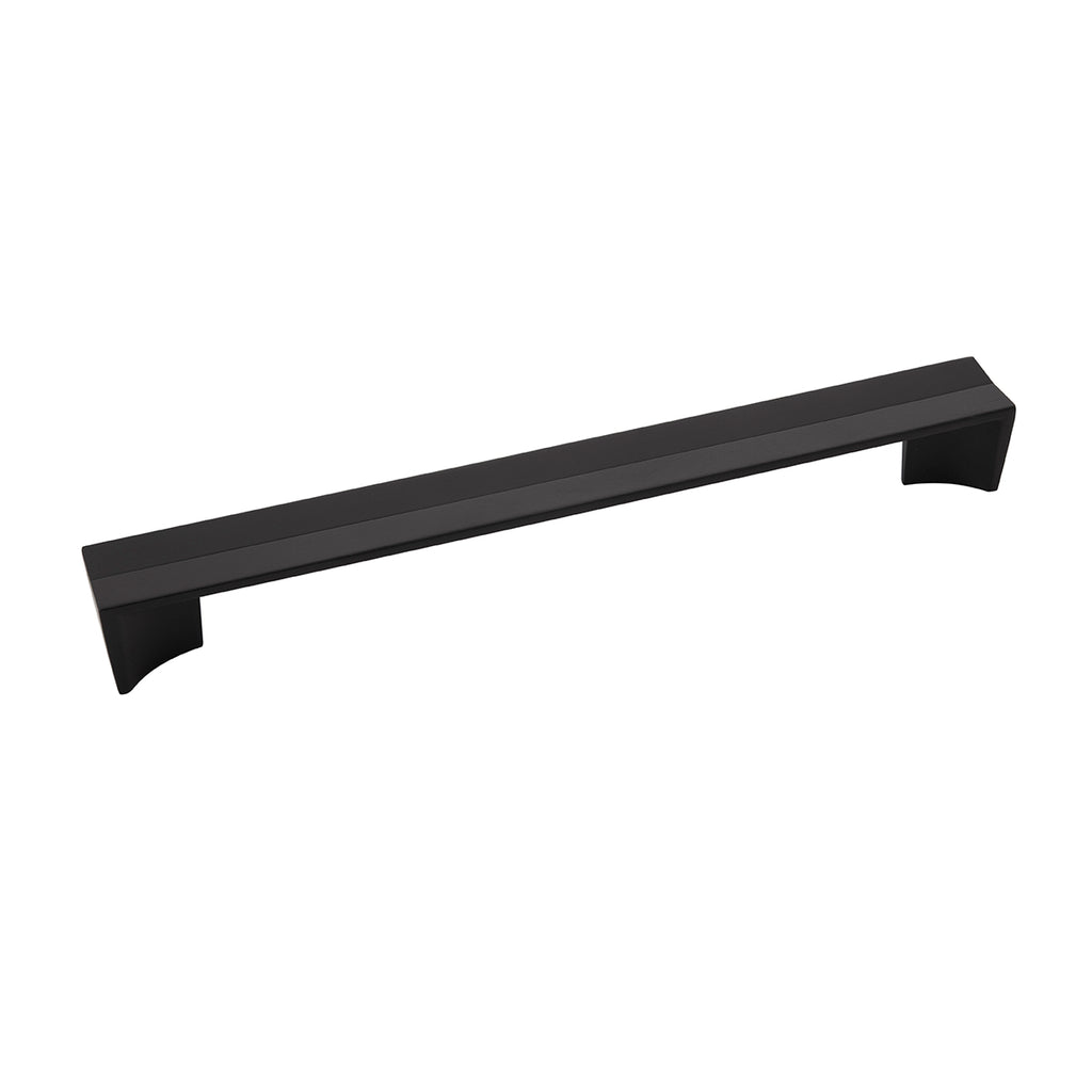 Avenue Collection Pull 8-13/16 Inch (224mm) Center to Center Matte Black Finish