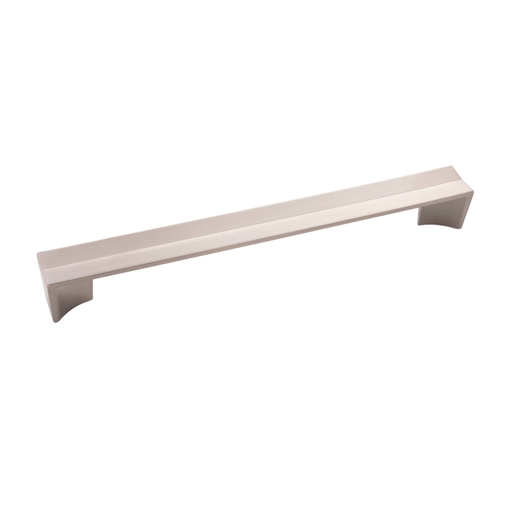 Avenue Collection Pull 8-13/16 Inch (224mm) Center to Center Satin Nickel Finish