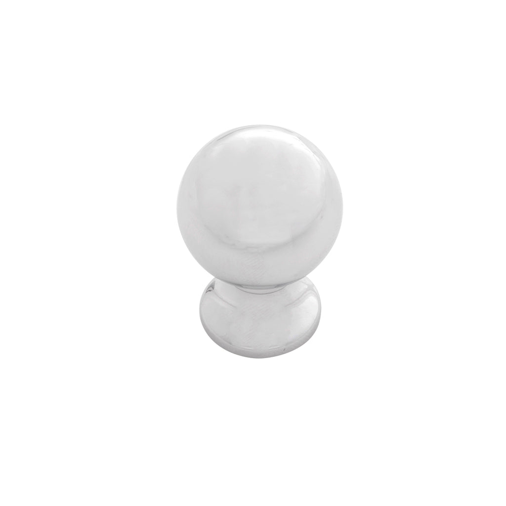 Fuller Collection Knob 1 Inch Diameter Chrome Finish