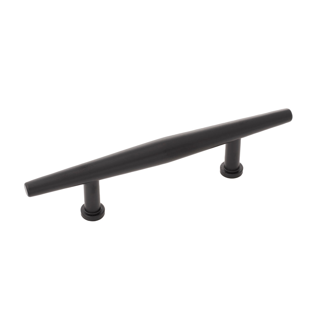 Wexler Collection Pull 3 Inch Center to Center Flat Onyx Finish