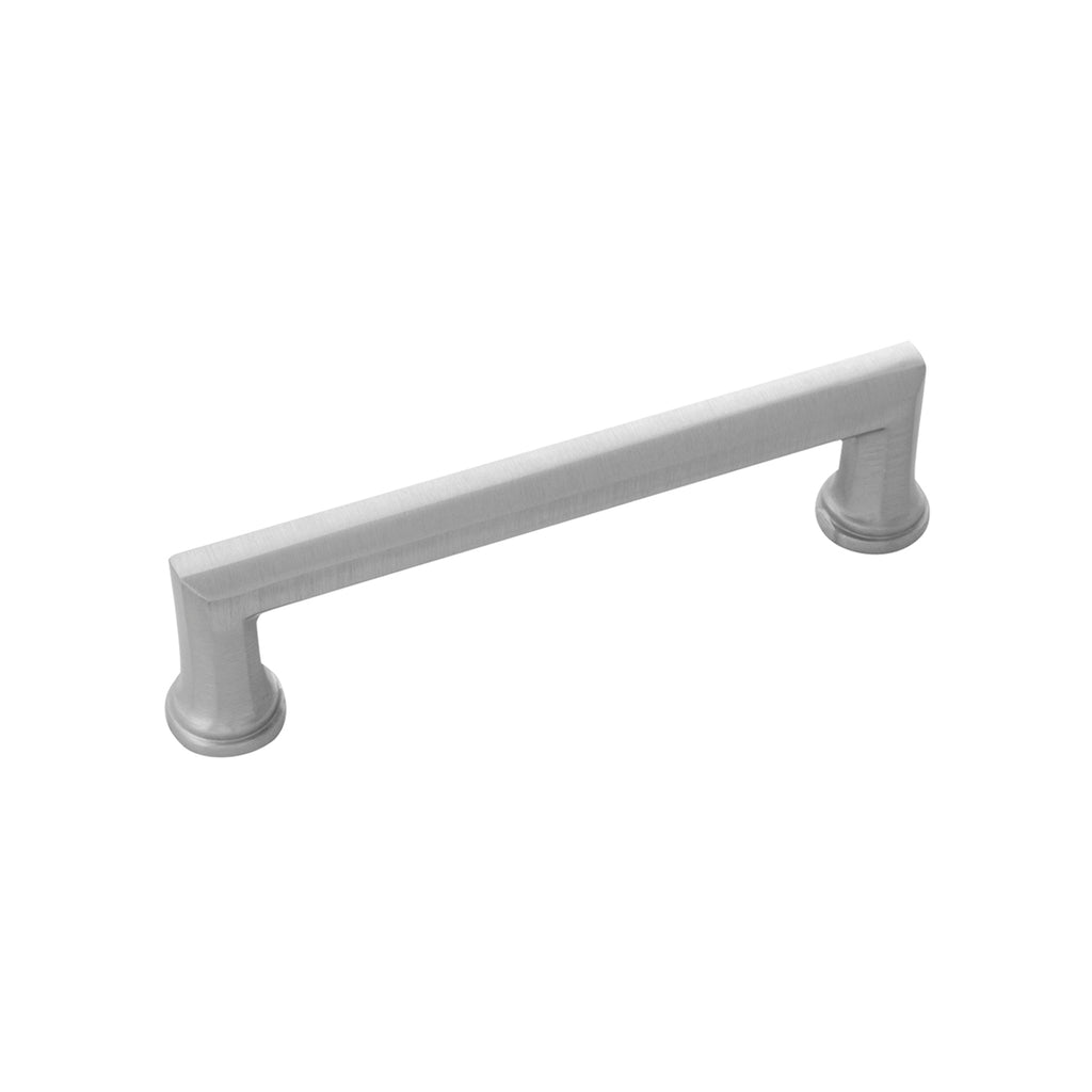 Facette Collection Pull 3-3/4 Inch (96mm) Center to Center Stainless Steel Finish