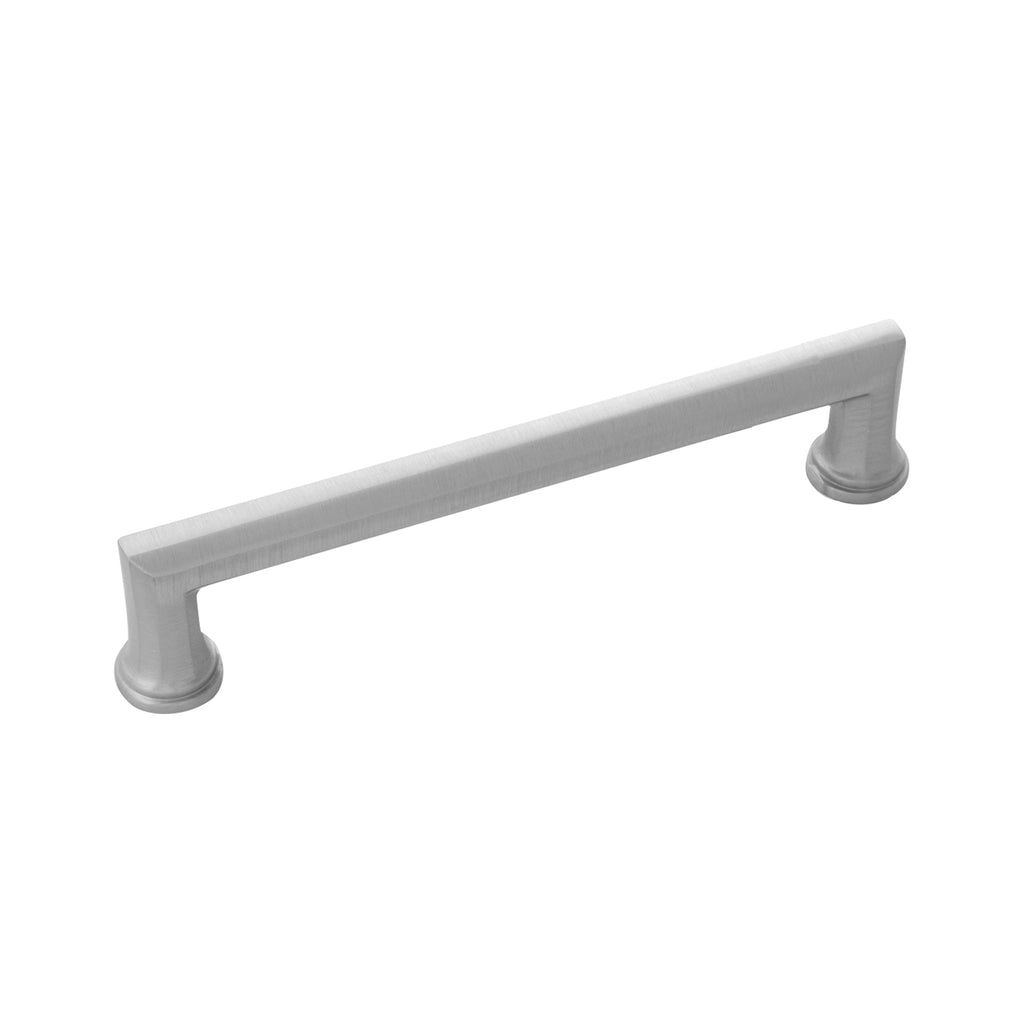 Facette Collection Pull 6-5/16 Inch (160mm) Center to Center Stainless Steel Finish