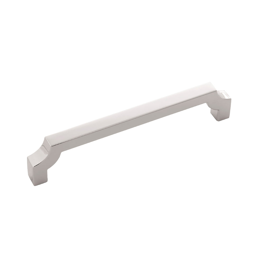 Monarch Collection Pull 5-1/16 Inch (128mm) Center to Center Polished Nickel Finish