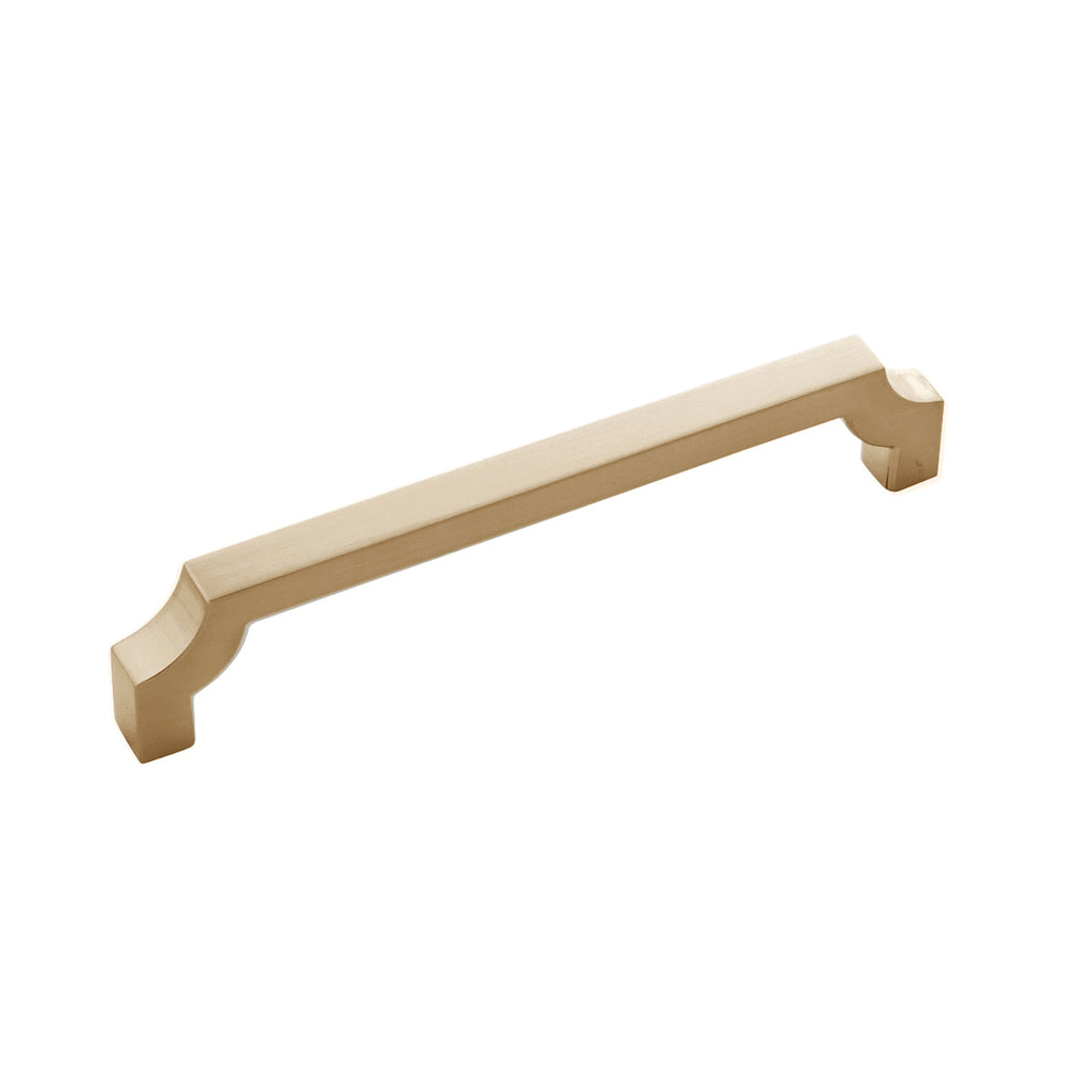 Monarch Collection Pull 5-1/16 Inch (128mm) Center to Center Champagne Bronze Finish