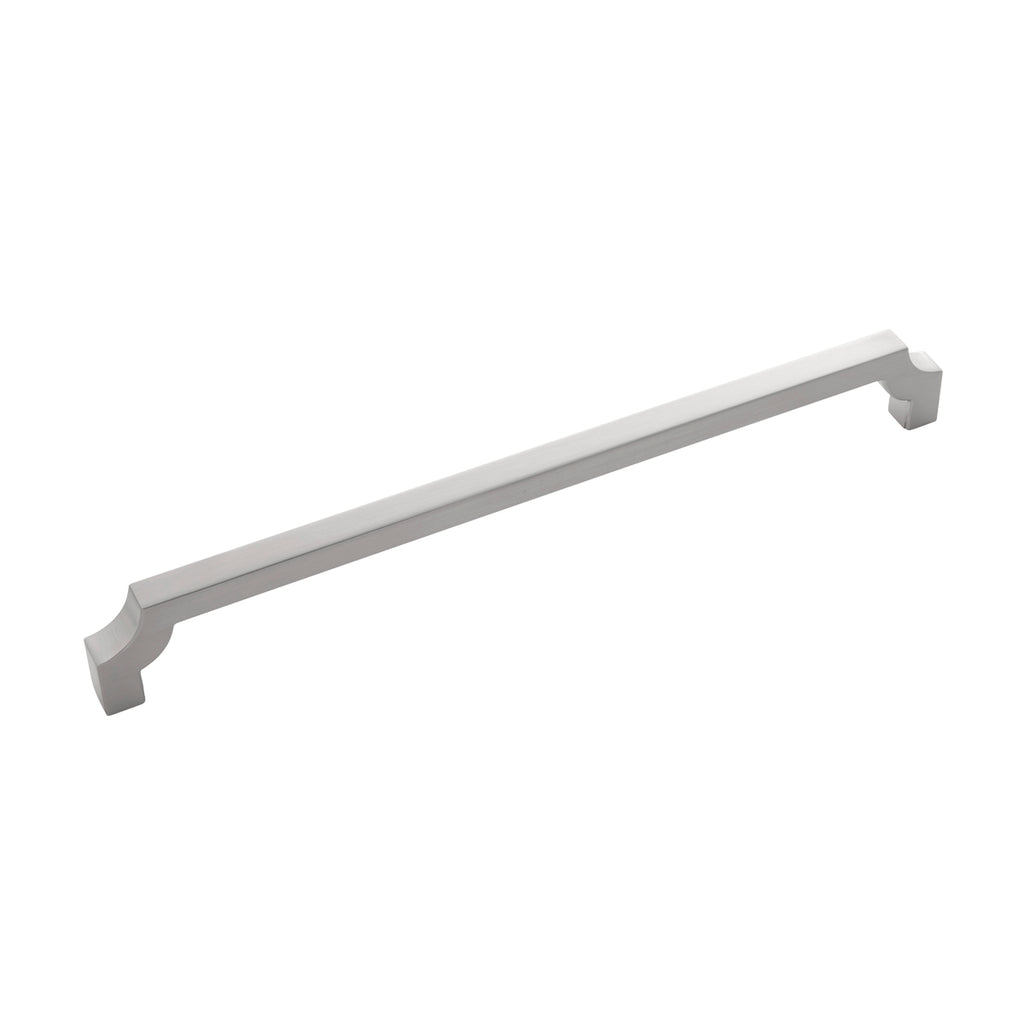Monarch Collection Pull 8-13/16 Inch (224mm) Center to Center Satin Nickel Finish