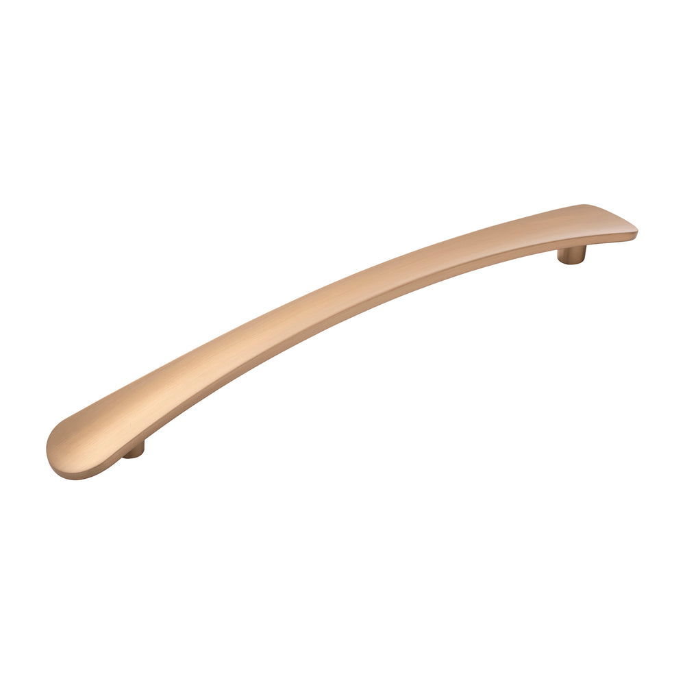 Vale Collection Pull 7-9/16 Inch (192mm) Center to Center Champagne Bronze Finish