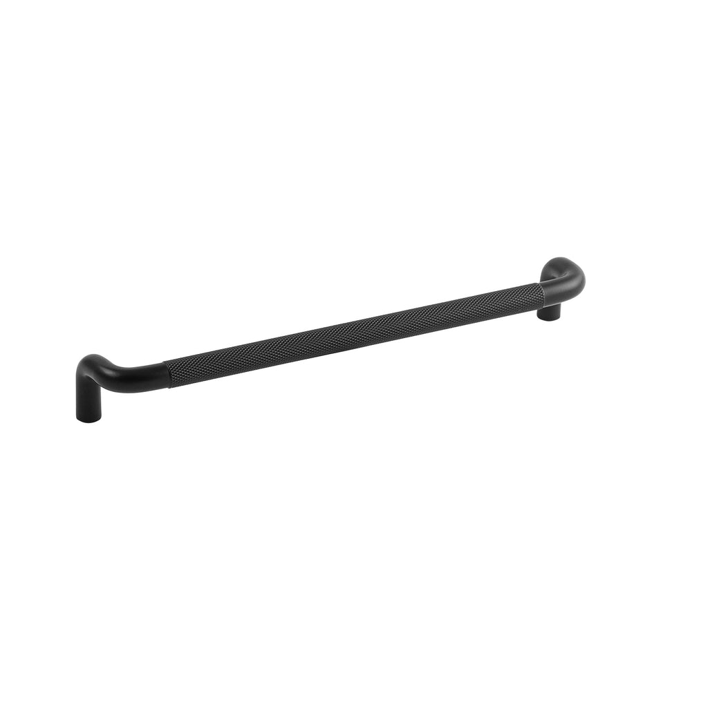 Verge Collection Pull 7-9/16 Inch (192mm) Center to Center Matte Black Finish