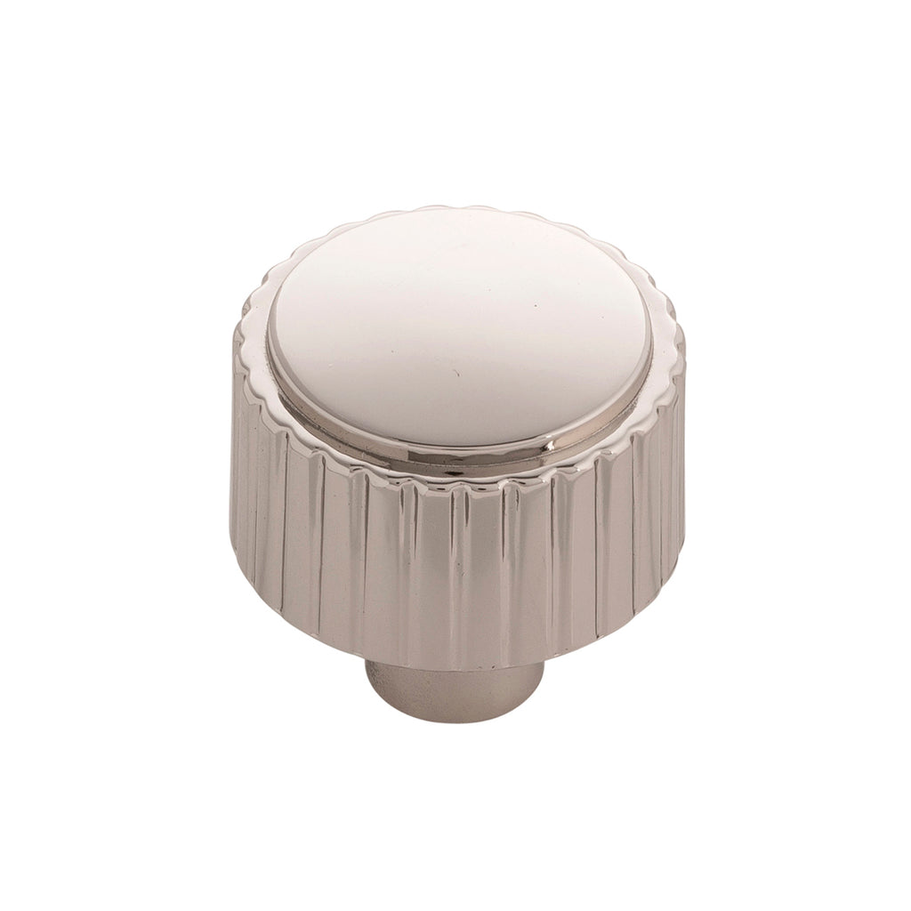 Sinclaire Collection Knob 1-1/4 Inch Diameter Polished Nickel Finish