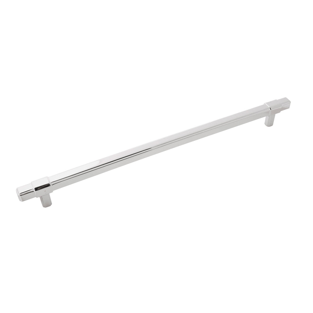 Monroe Collection Pull 12 Inch Center to Center Chrome Finish