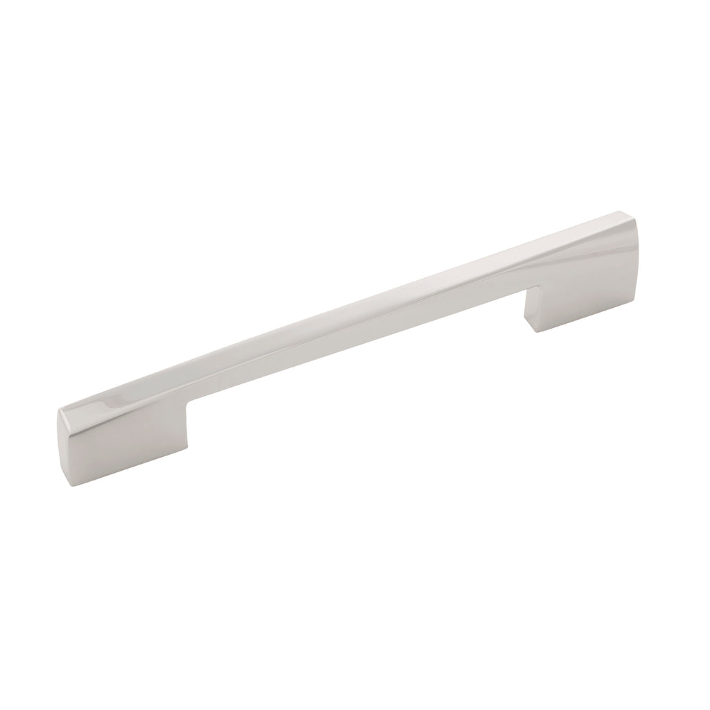 Flex Collection Pull 6-5/16 Inch (160mm) Center to Center Polished Nickel Finish