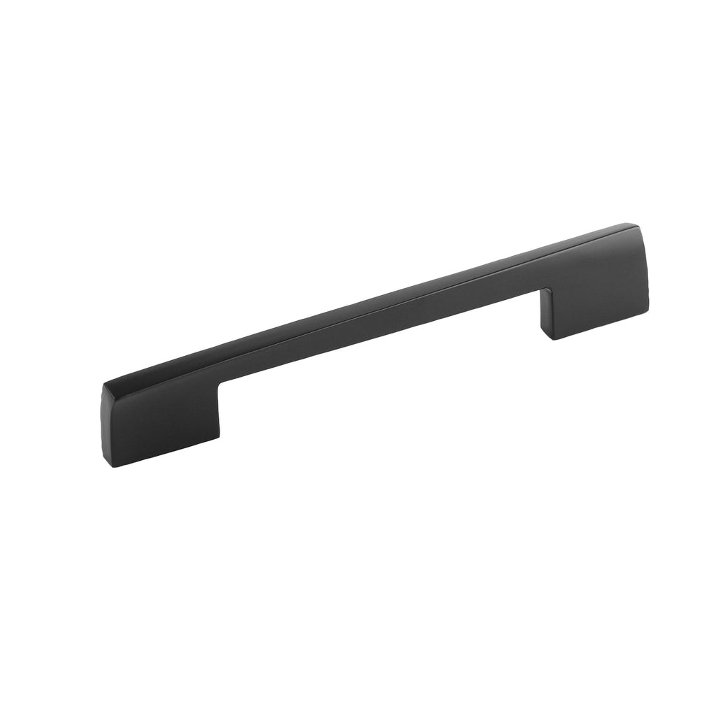 Flex Collection Pull 6-5/16 Inch (160mm) Center to Center Matte Black Finish